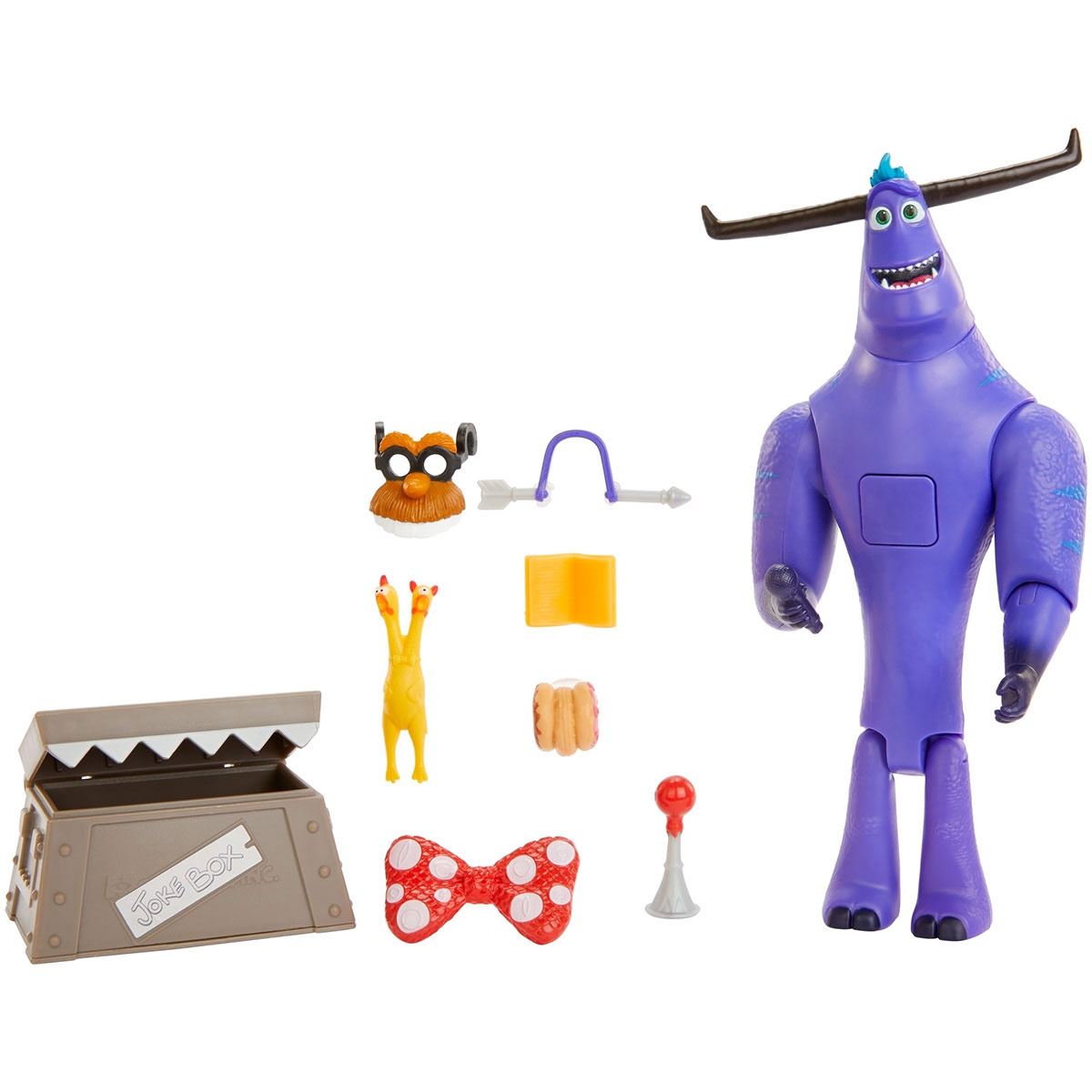 Disney Pixar Monsters At Work, Figura Parlante Tylor Tuskmon