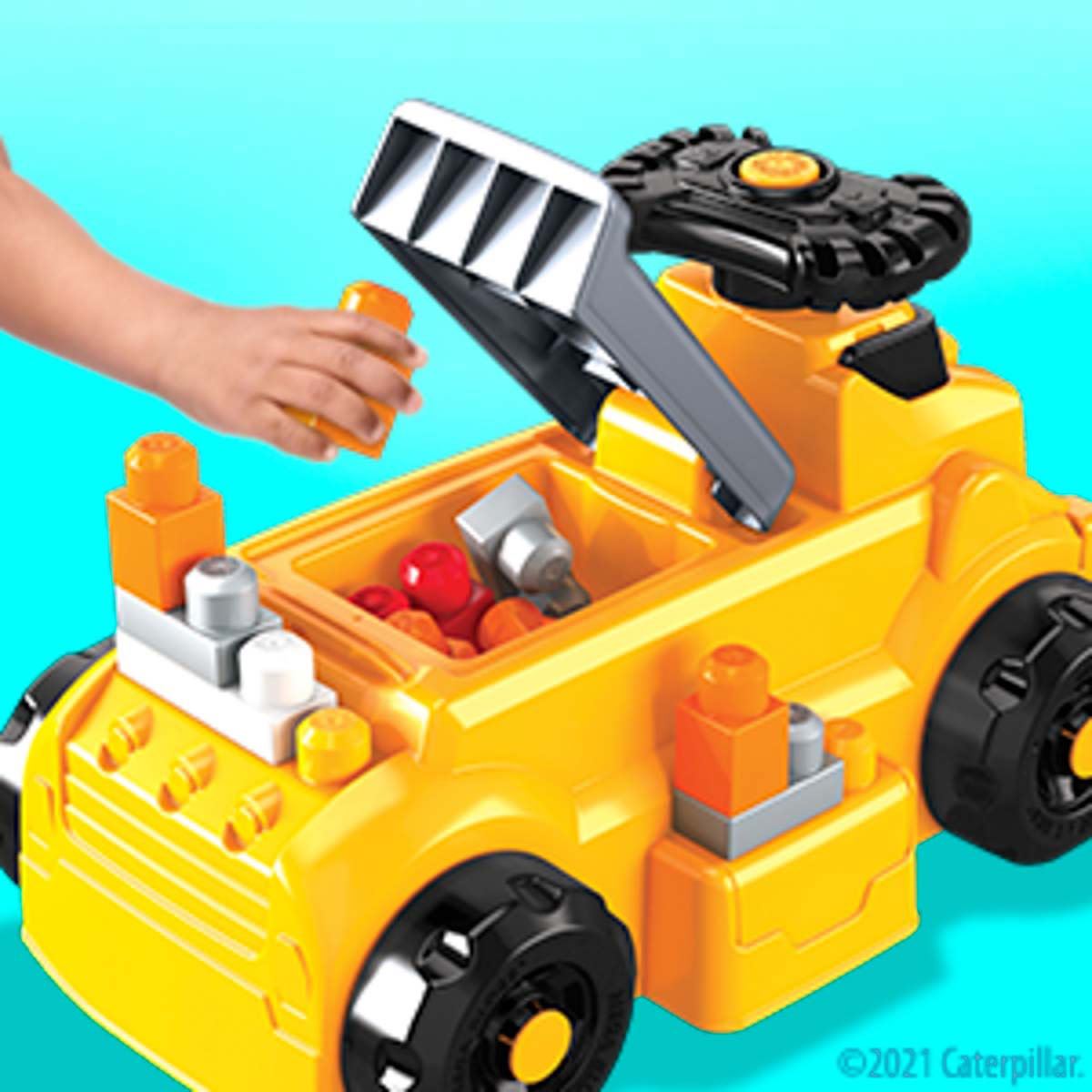 Mega Bloks CAT CAT® Ride-On Construye y Pasea