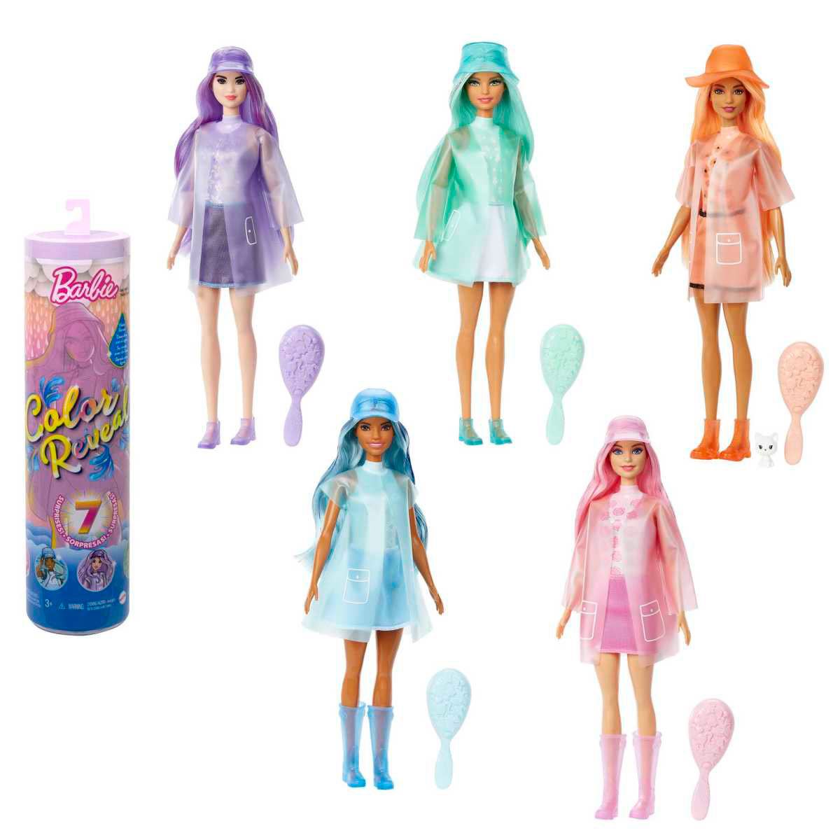Barbie Color Reveal Lluvia y Sol