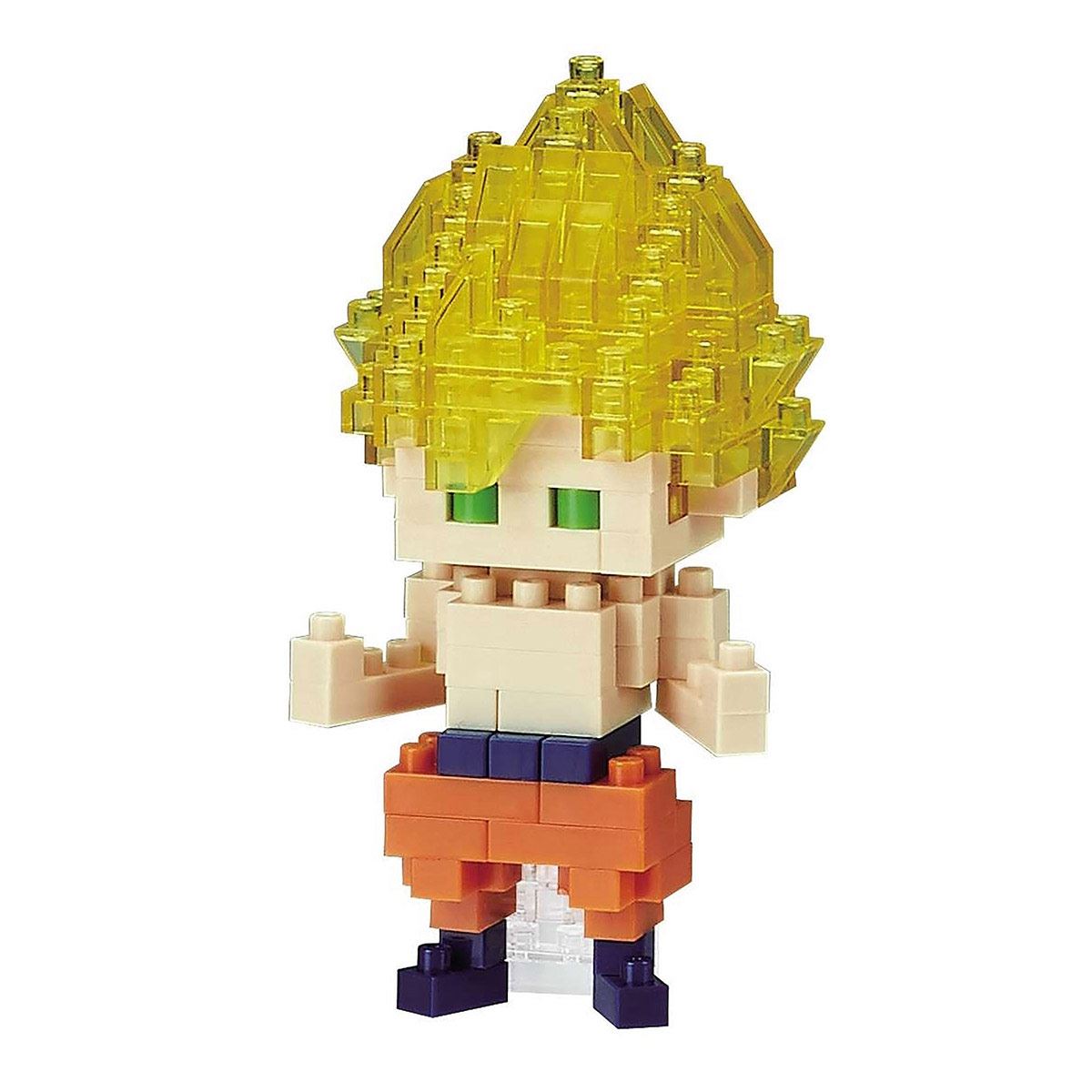 Nanoblock Dragon Ball Z, Son Goku Super, Bloques de Construcción para bebés de 12 años en adelante