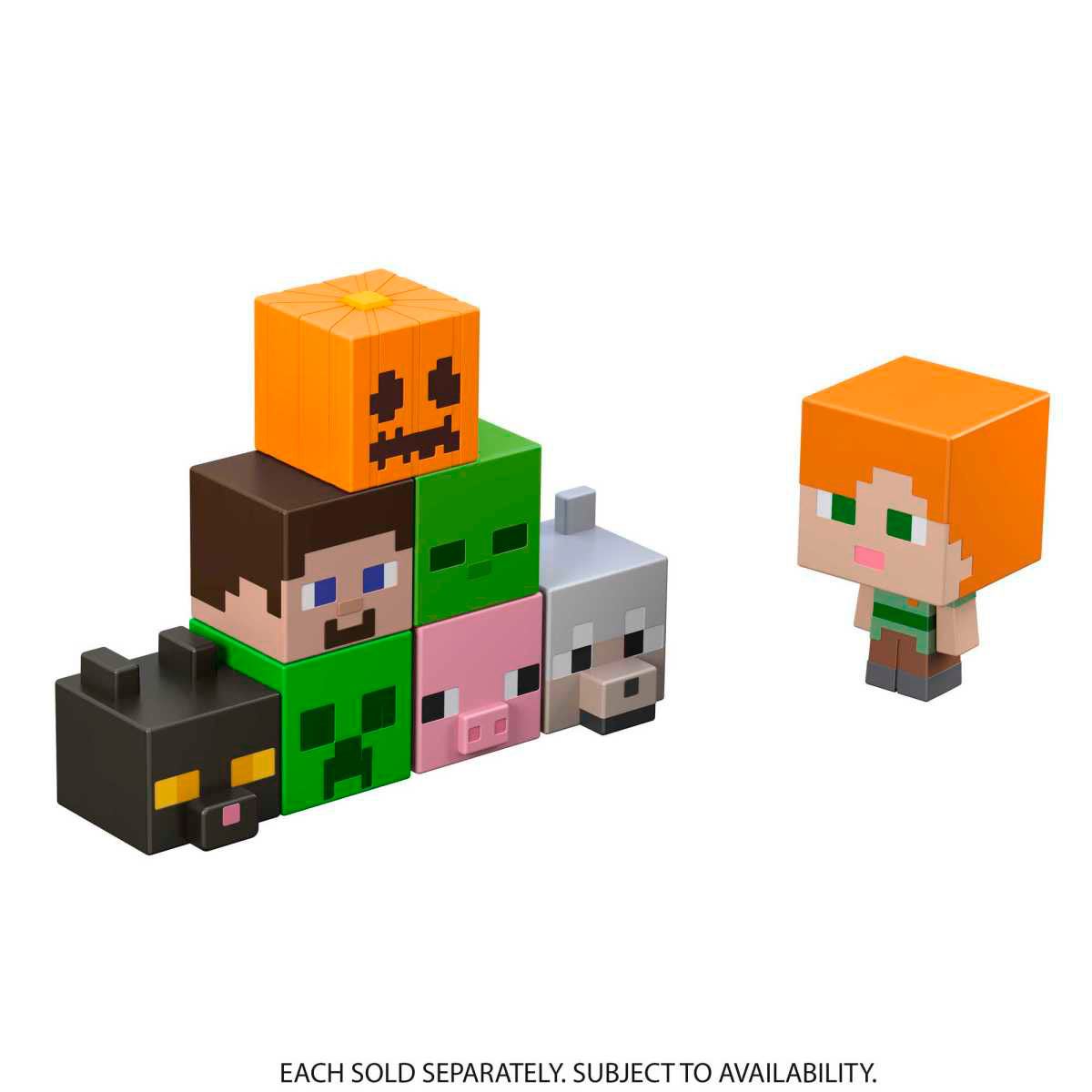 Mini Cabezas Mob Surtidas Minecraft