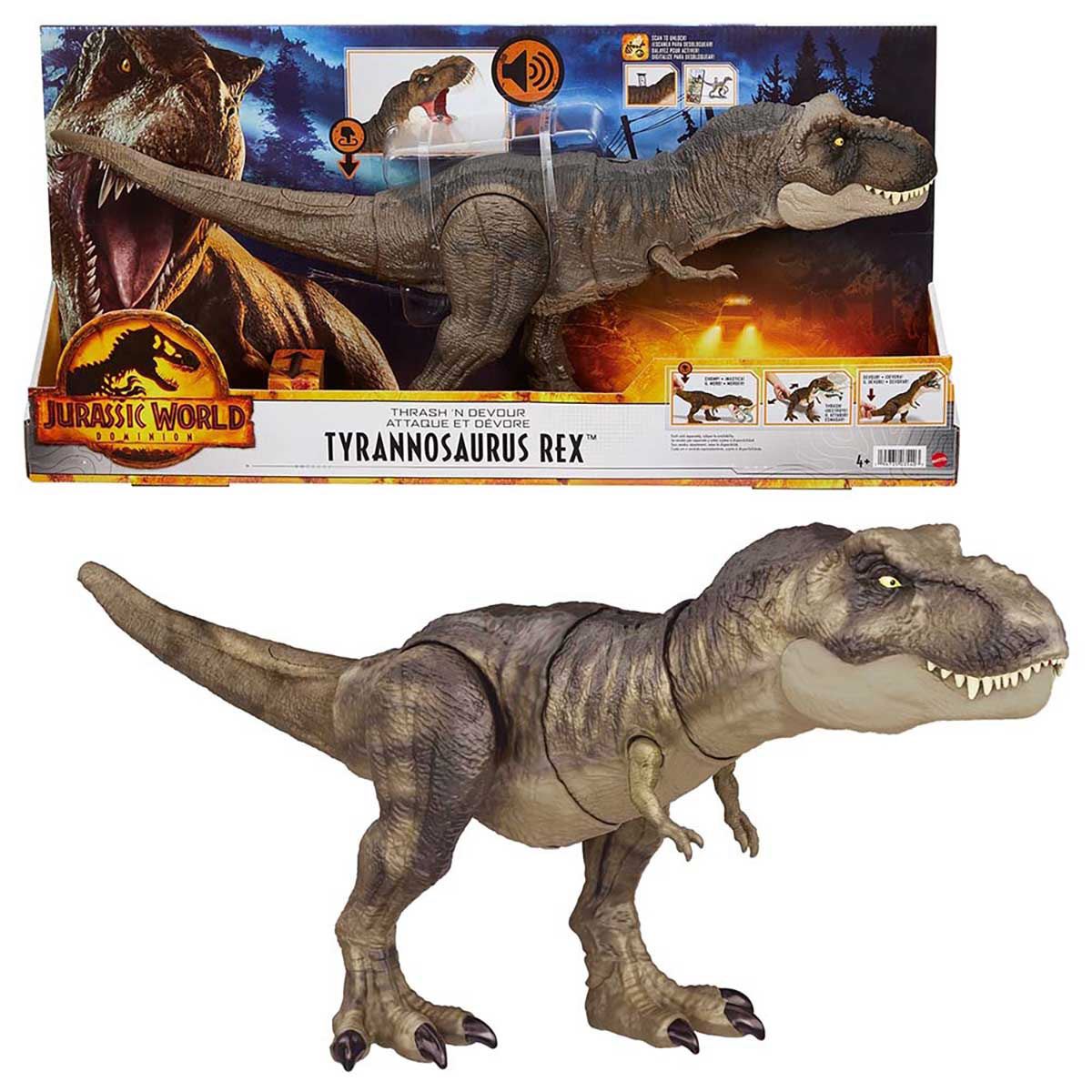 Jurassic World Thrash ’N Devour Tyrannosaurus Rex