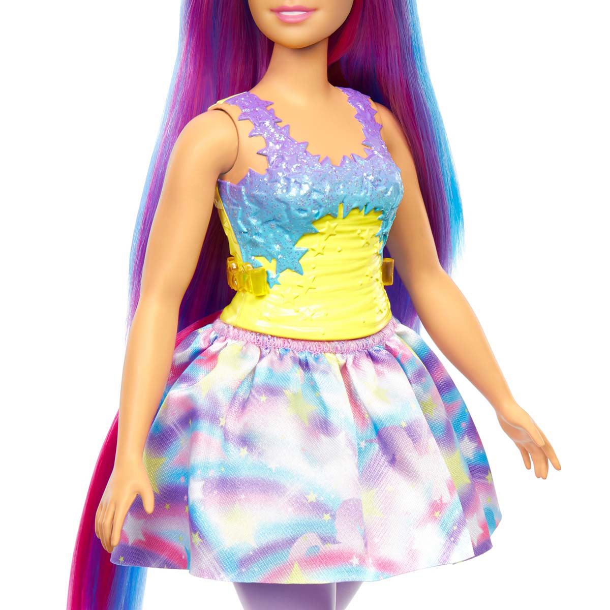 Barbie Muñeca Unicornio Cuerno Azul