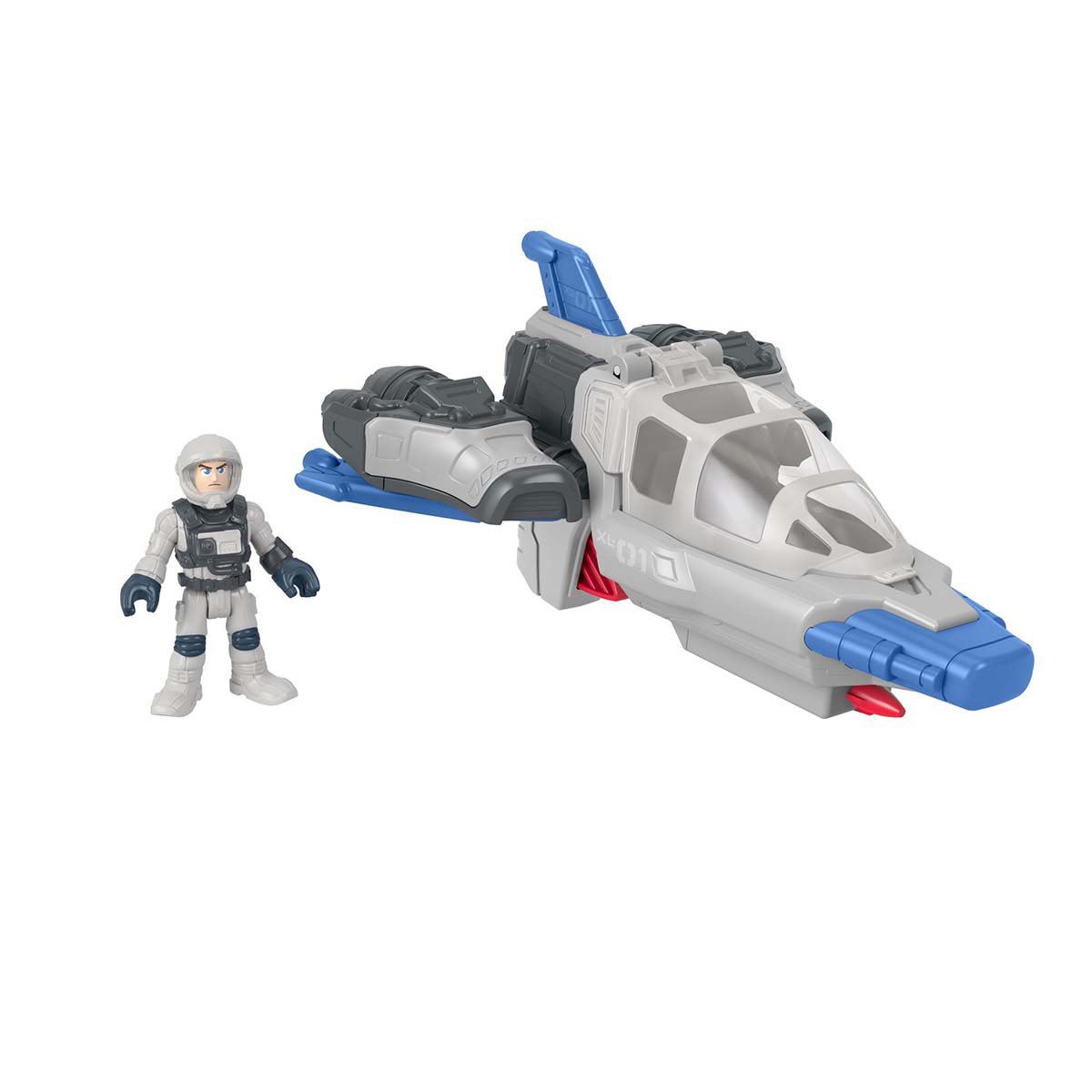 Imaginext Juguete Figuras Básicas más Nave Lightyear Sorpresa