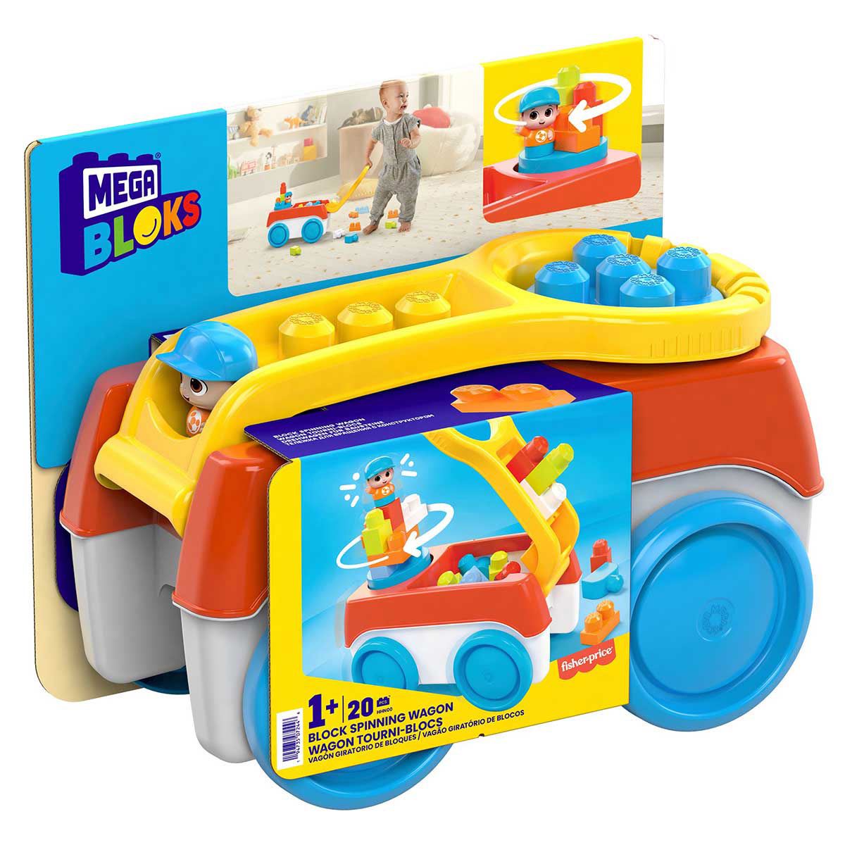 Mega Bloks Vagon Giratorio de bloques