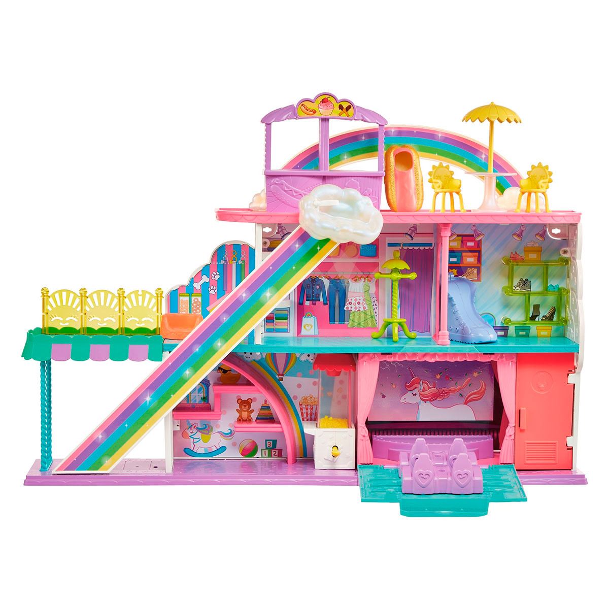 Set de Juego Polly Pocket Foodtruck de Helados y accesorios