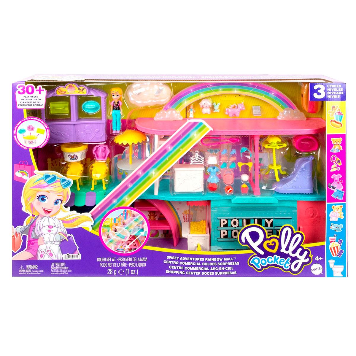 Set de Juego Polly Pocket Foodtruck de Helados y accesorios