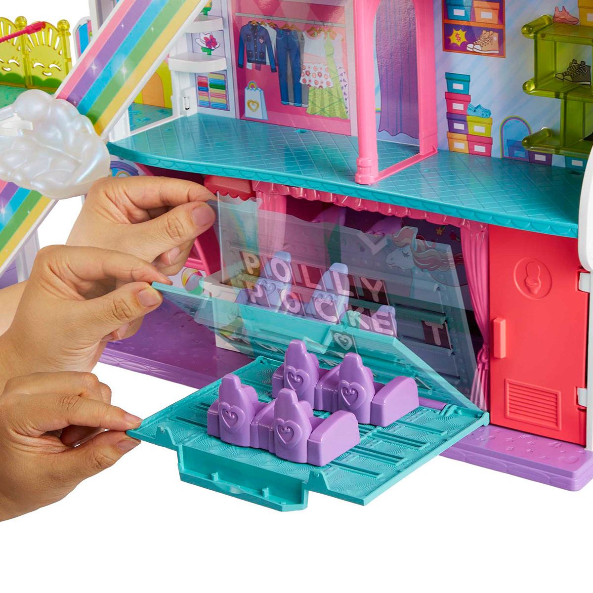 Set de Juego Polly Pocket Foodtruck de Helados y accesorios