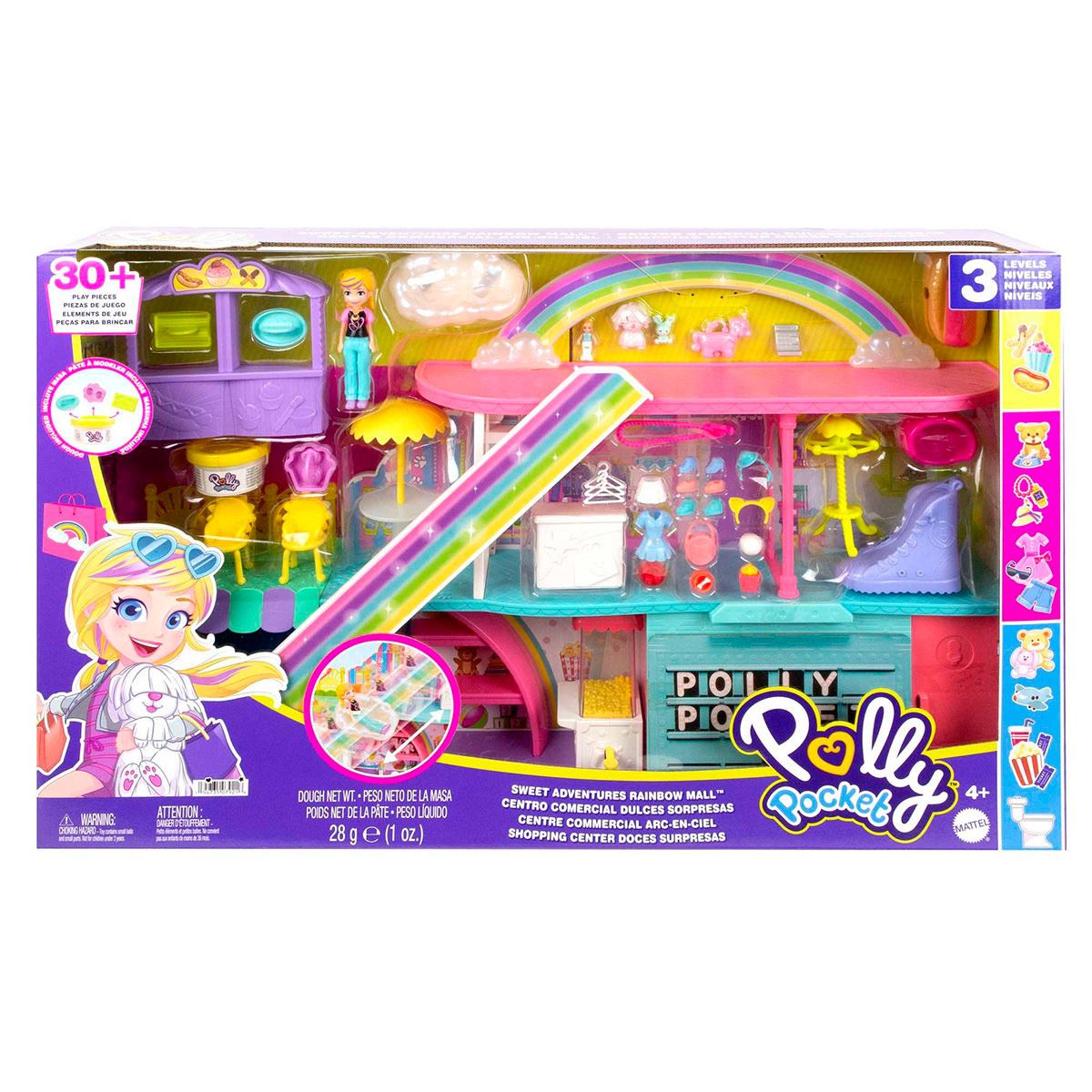 Set de Juego Polly Pocket Foodtruck de Helados y accesorios