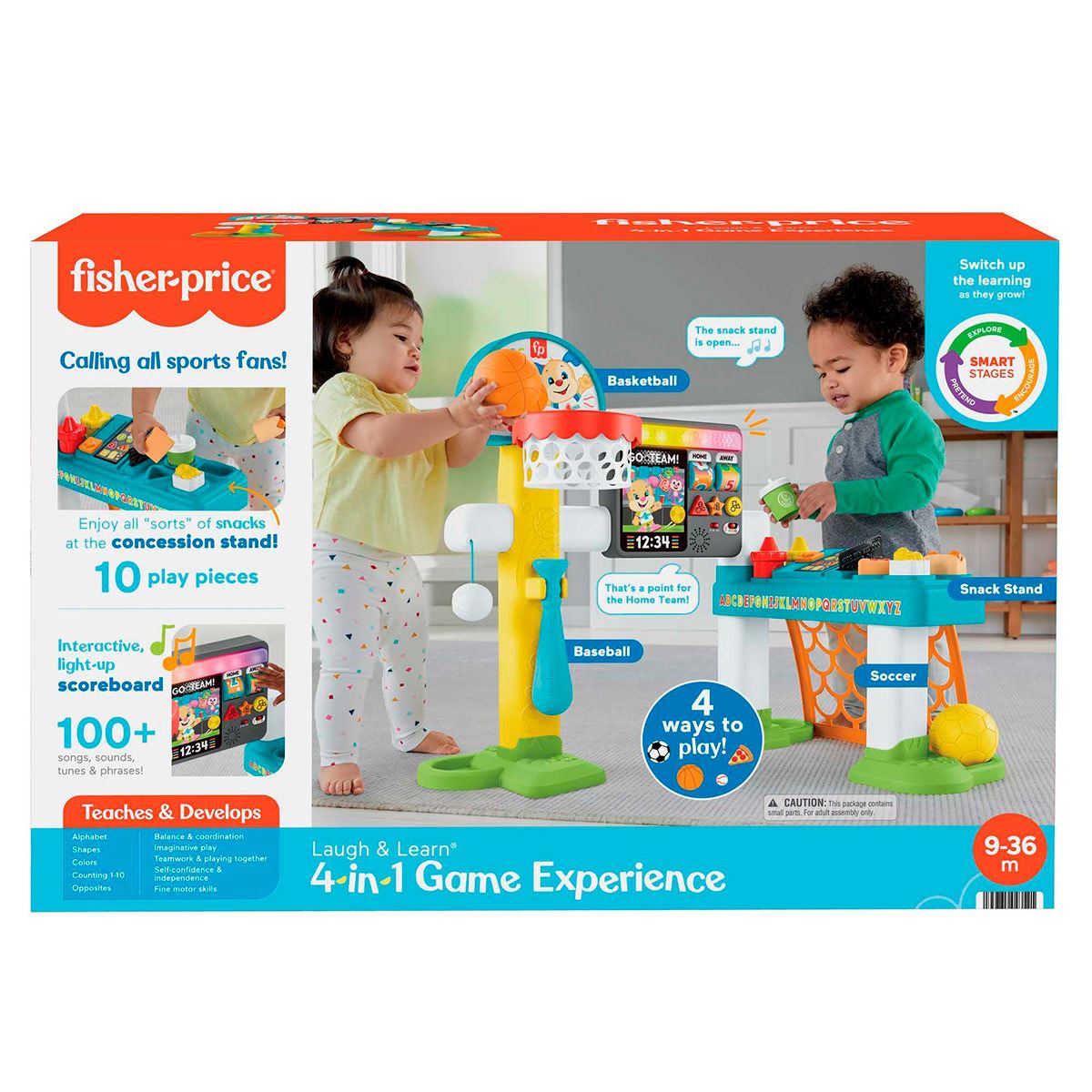 Fisher-Price Juguete para Bebés Centro de Deportes Aprende
