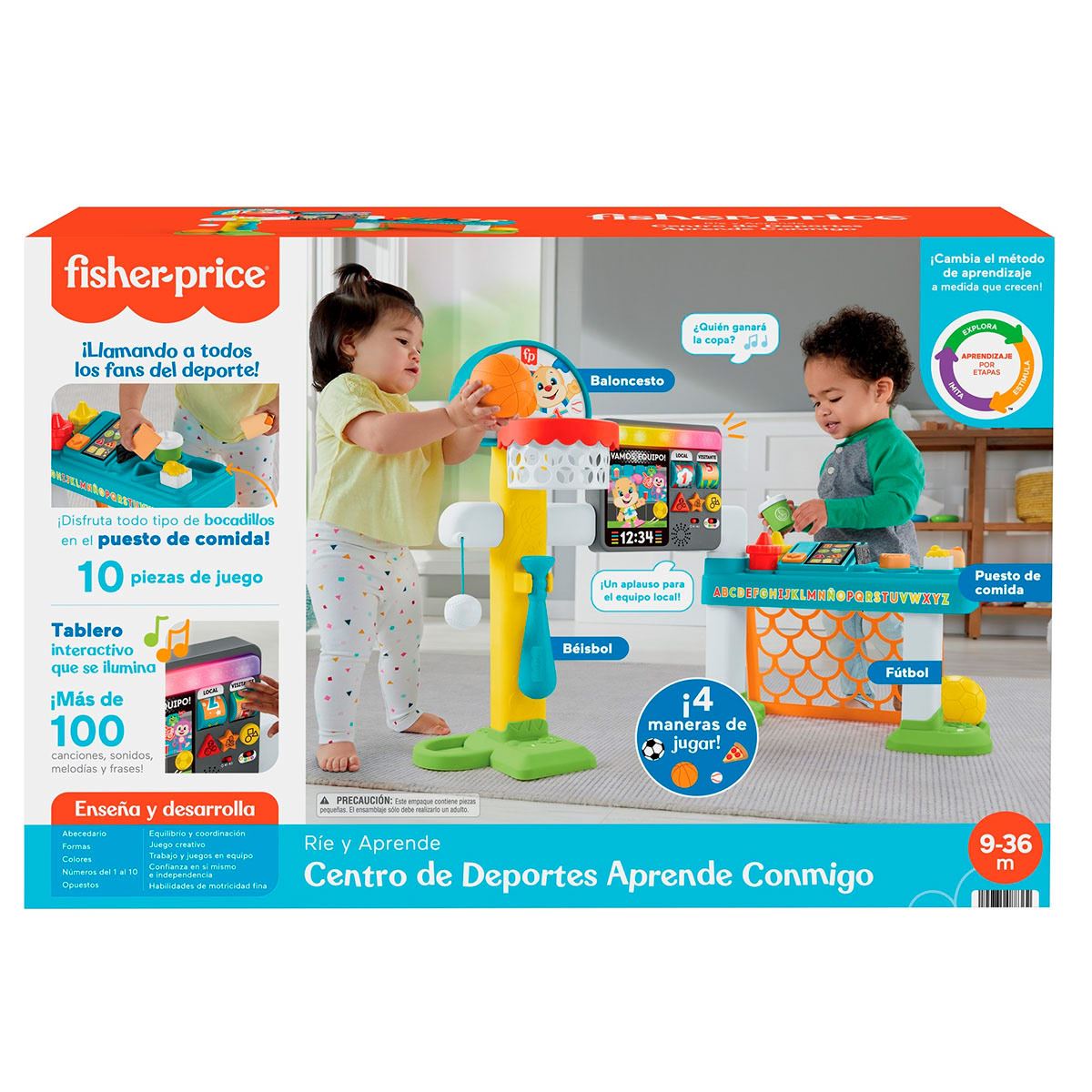 Fisher-Price Juguete para Bebés Centro de Deportes Aprende