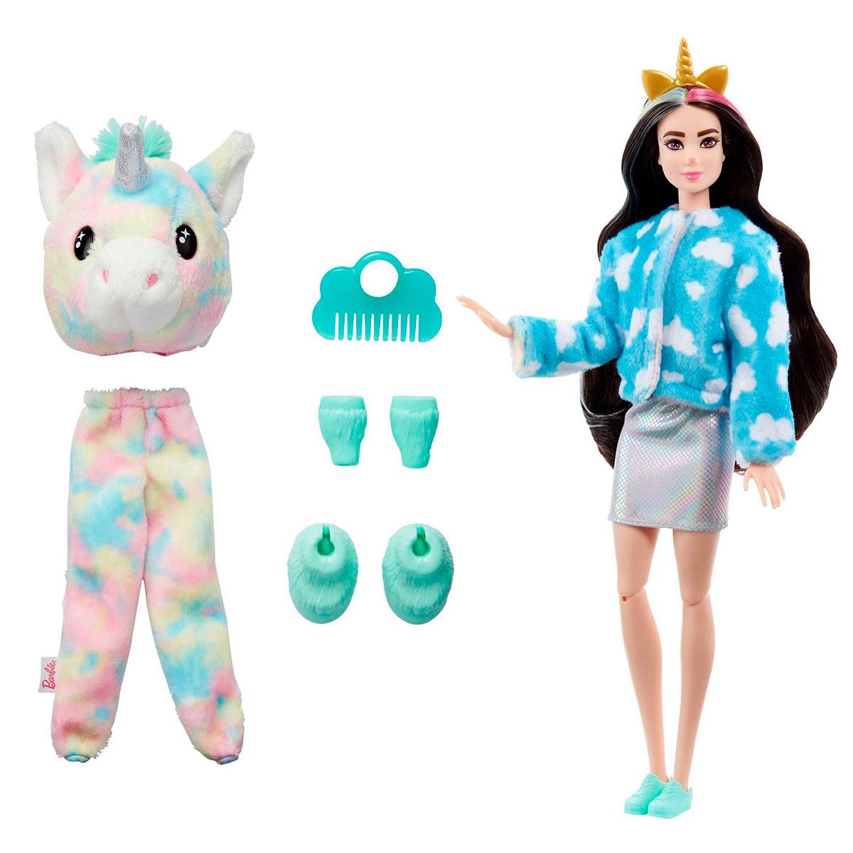 Barbie Cutie Reveal, Surtido de Fantasia, Muñeca para niños a partir de 3 años