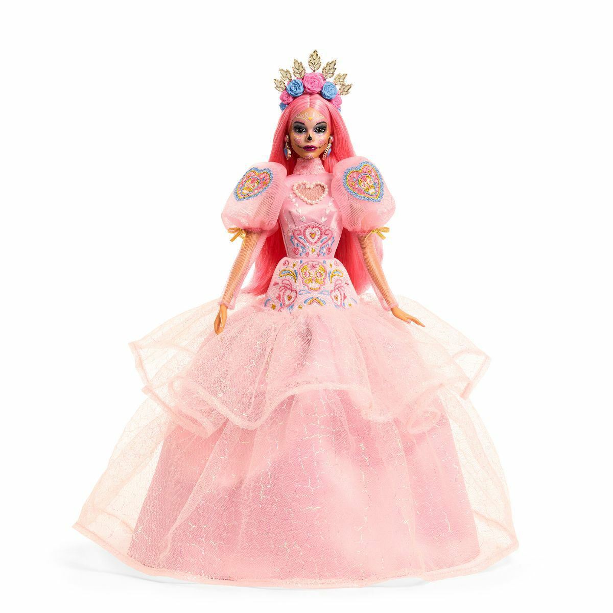 Barbie Signature Muneca de Coleccion Dia de Muertos Premium x Pink Magnolia 2023