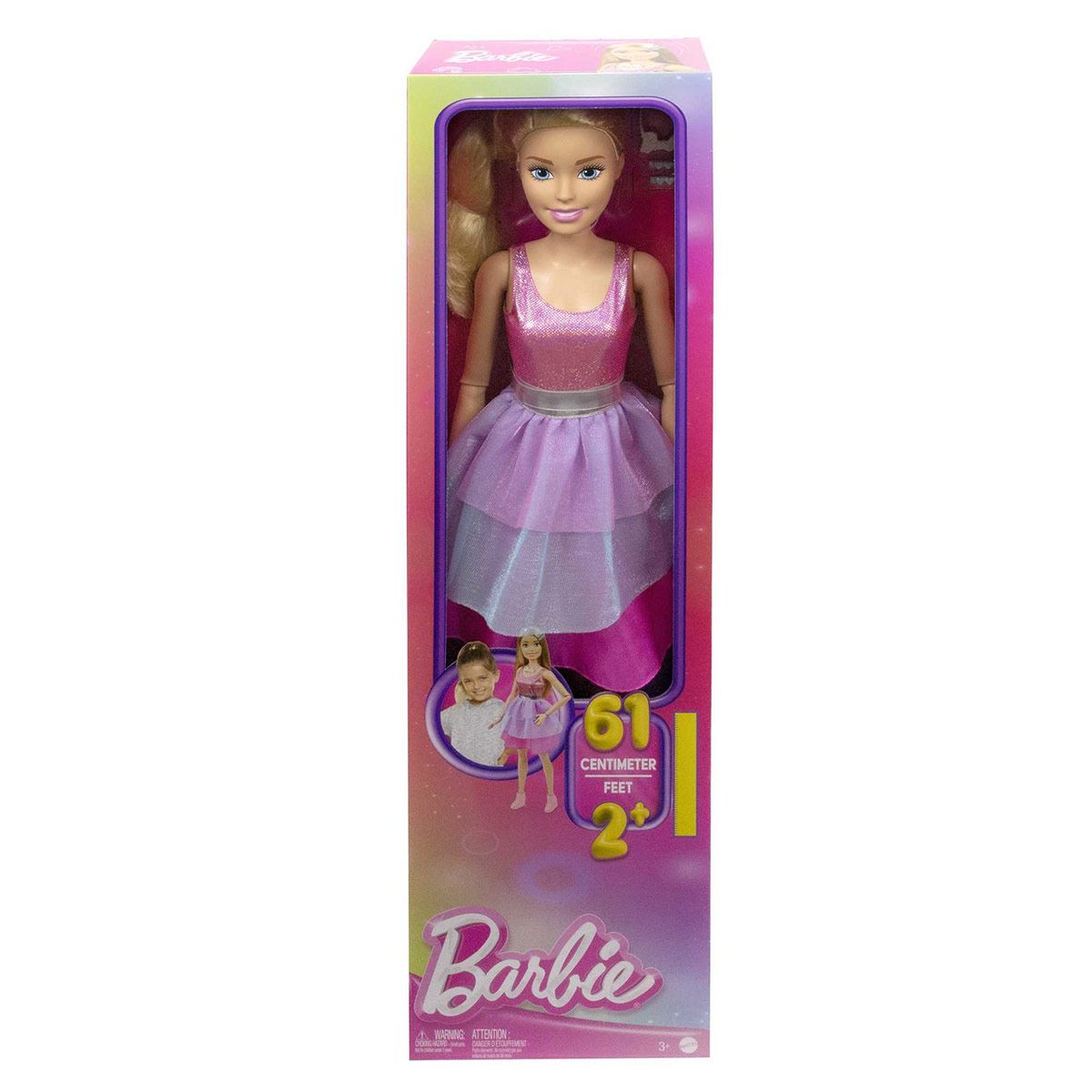 Barbie 28" Rubia Rosa