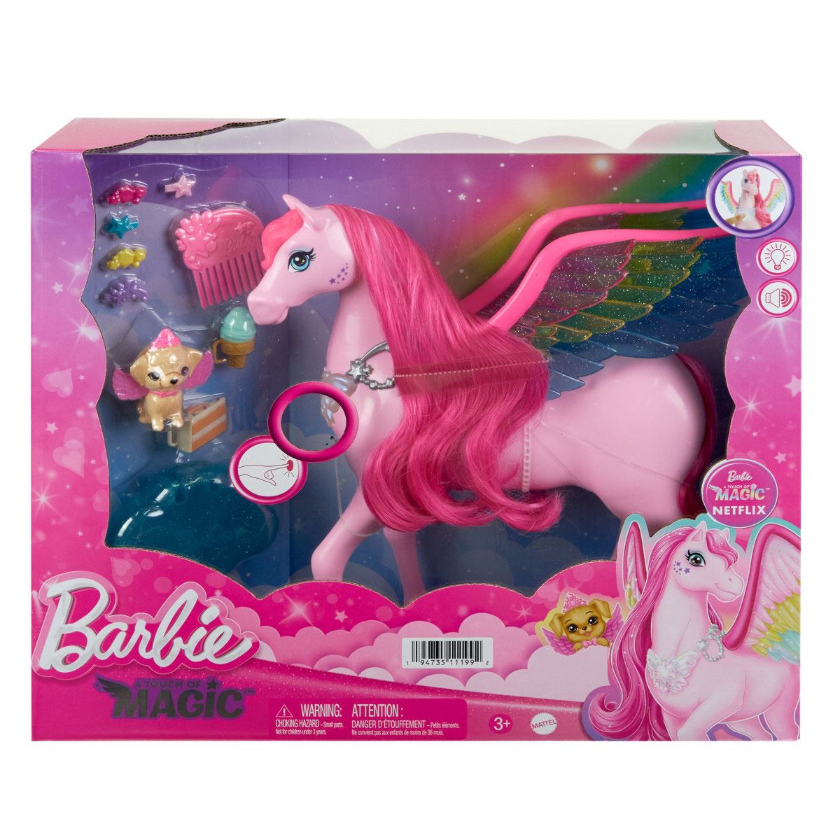 Set de Juego Pegaso Barbie A Touch of Magic