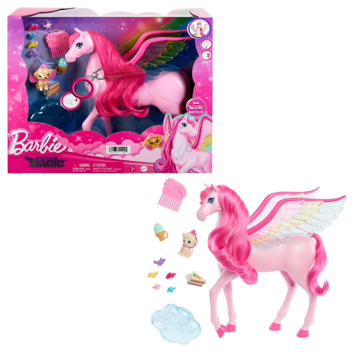 Set de Juego Pegaso Barbie A Touch of Magic