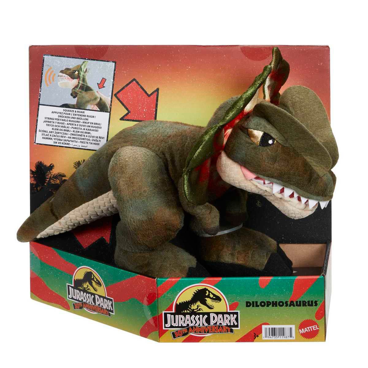 Peluche Dilophosaurus