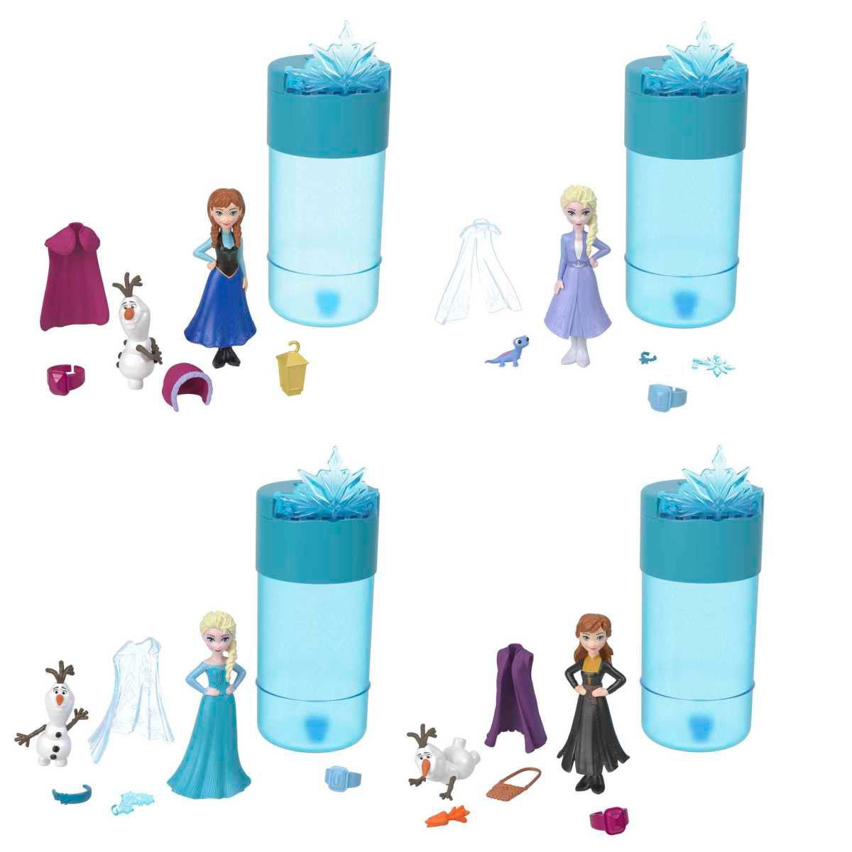 Disney Frozen Muñeca Snow Reveal Polvo de Nieve