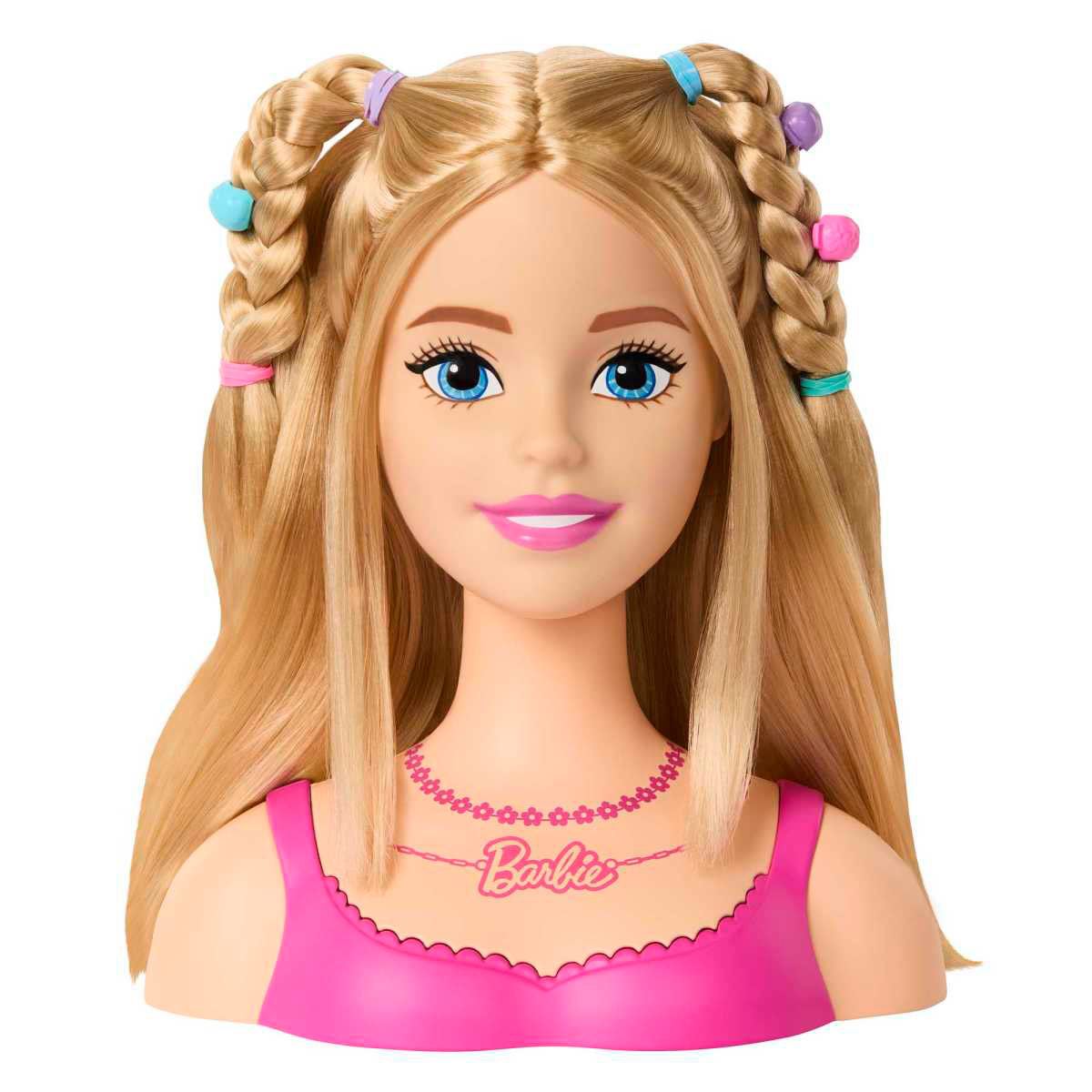 Cabeza de Estilista Barbie Cabello Rubio