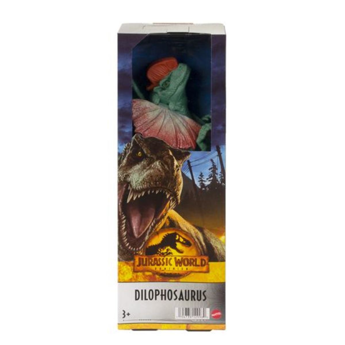 Jurassic World - Dilophosaurus 12'' - Dinosaurio de Juguete