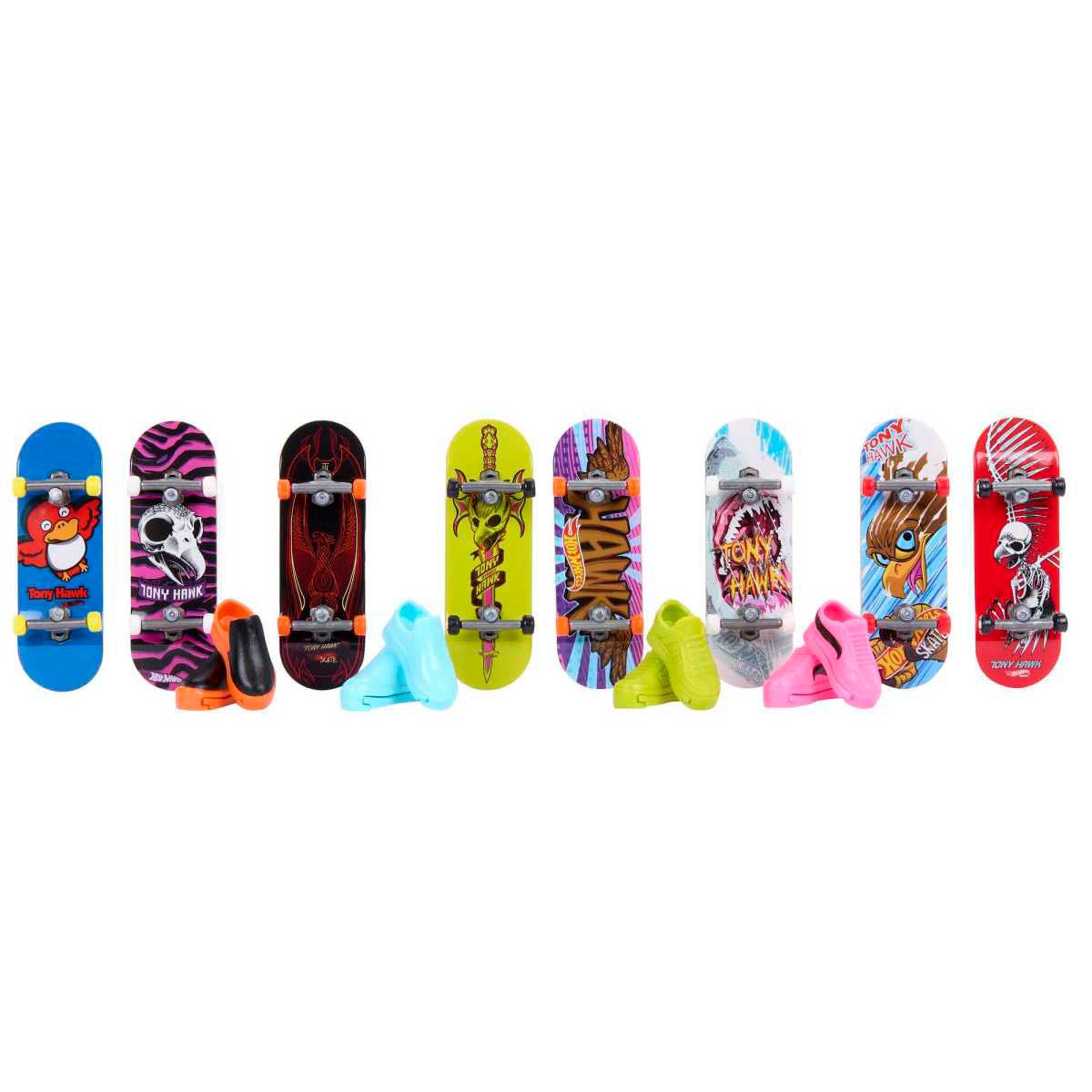 Paquete 8 Fingerboards con Tenis