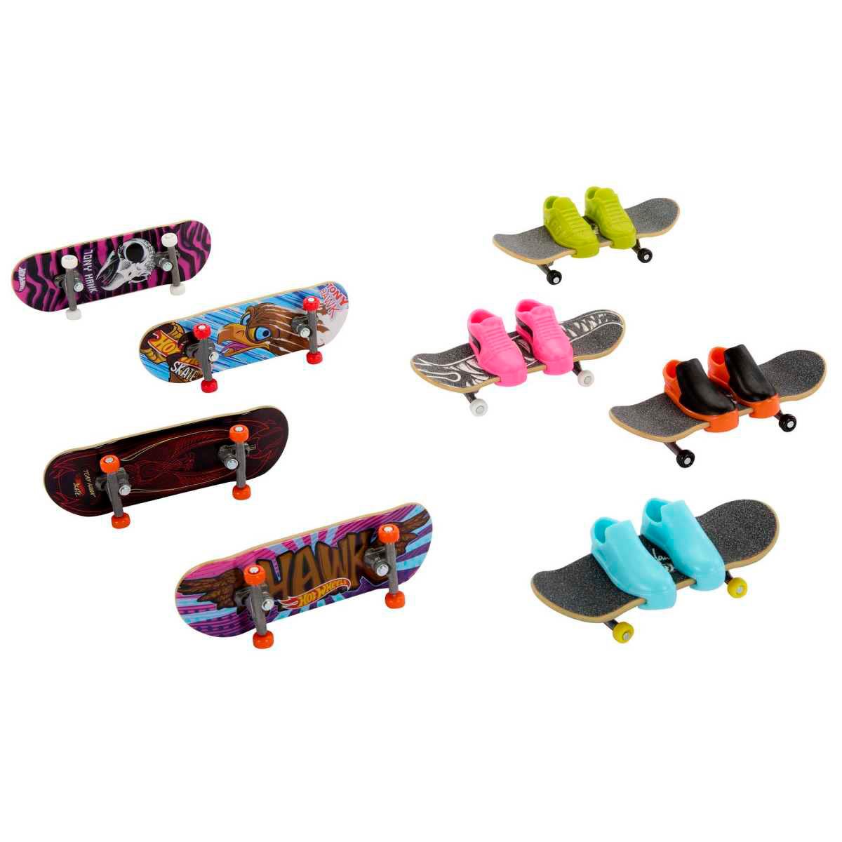 Paquete 8 Fingerboards con Tenis