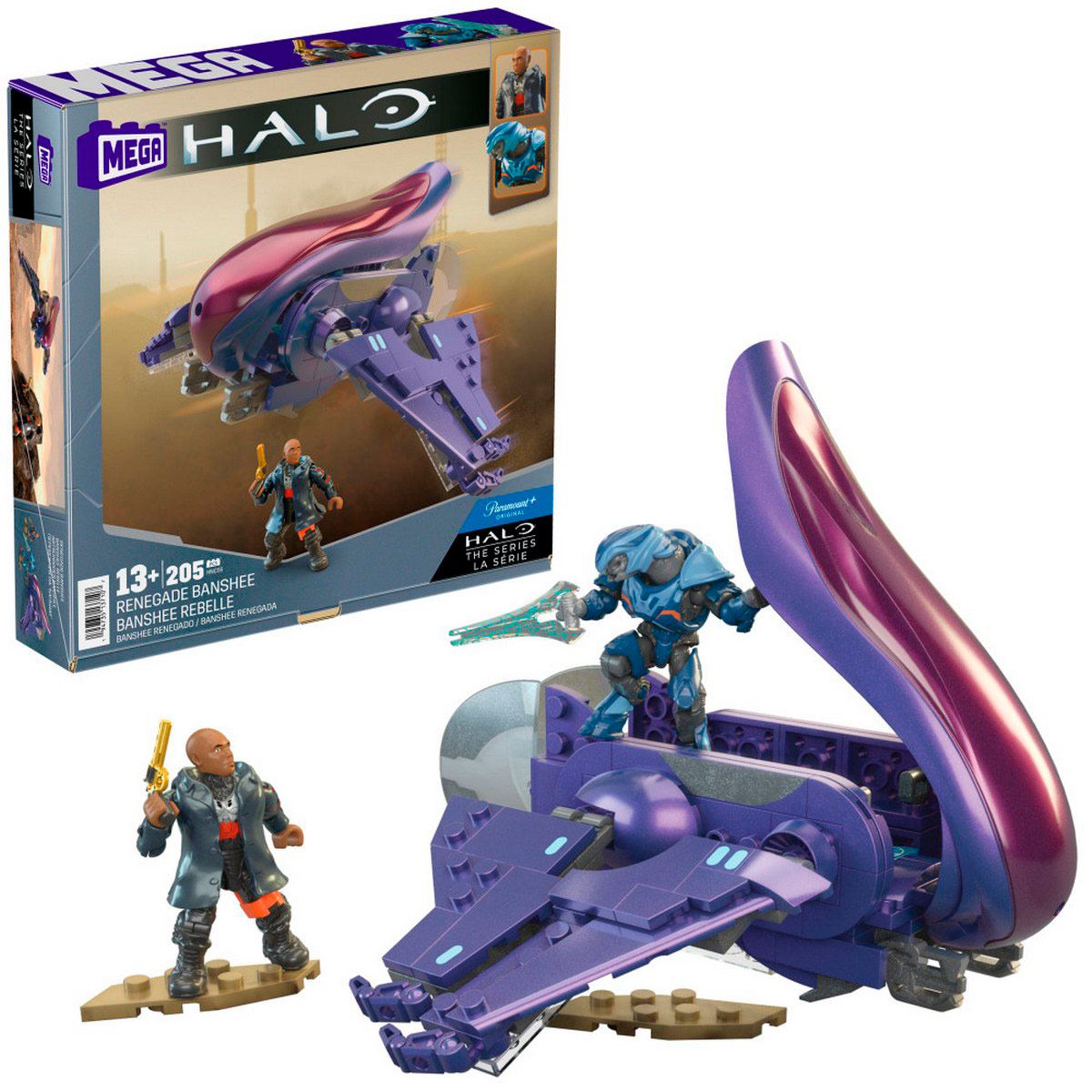 MEGA Juguete Armable Banshee Renegado Halo