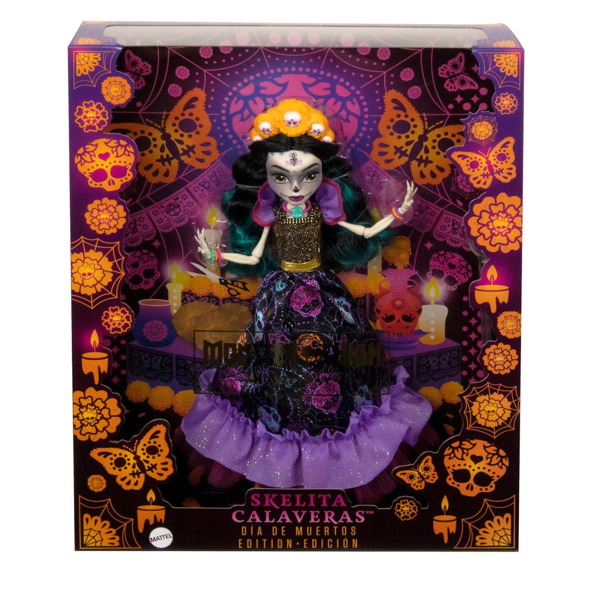 Monster High Muñeca Skelita Calaveras