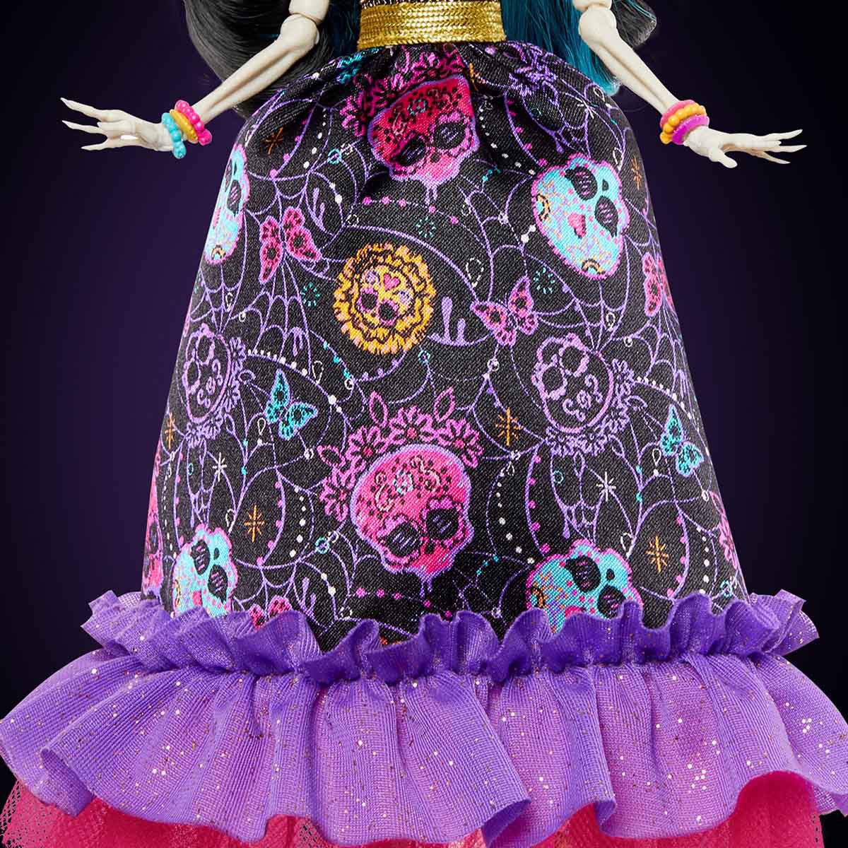 Monster High Muñeca Skelita Calaveras
