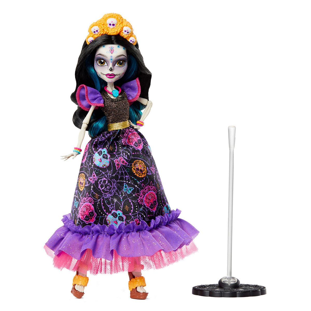Monster High Muñeca Skelita Calaveras