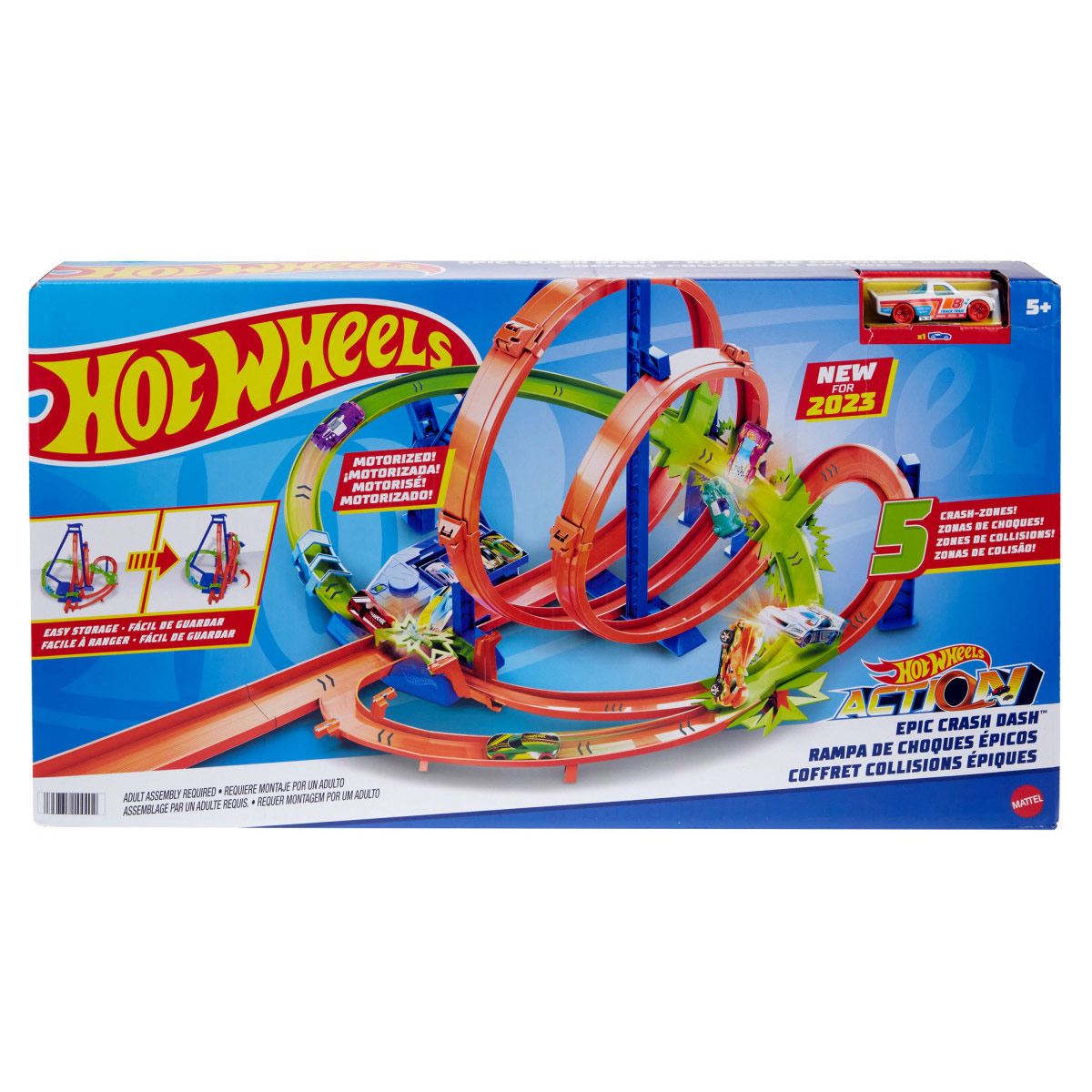 Pista de Juguete Hot Wheels Action Choques Épicos
