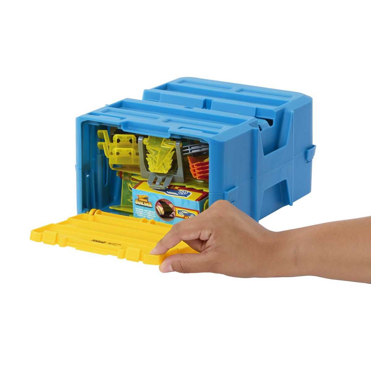 Hot Wheels Pista Caja Mediana de Acrobacias con Temática