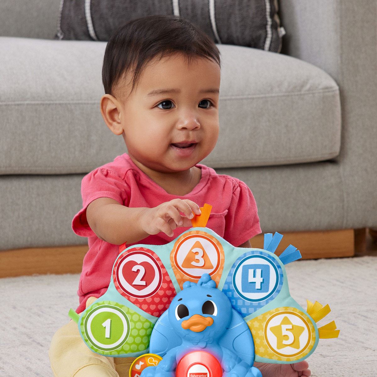 Pavo Real Plumas Coloridas Fisher-Price