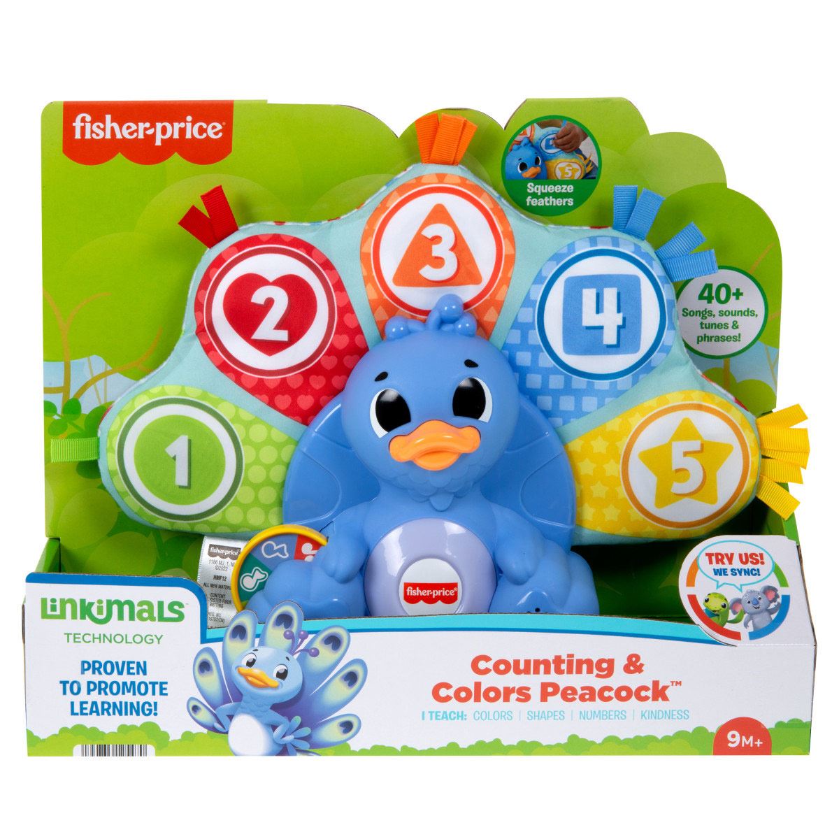 Pavo Real Plumas Coloridas Fisher-Price