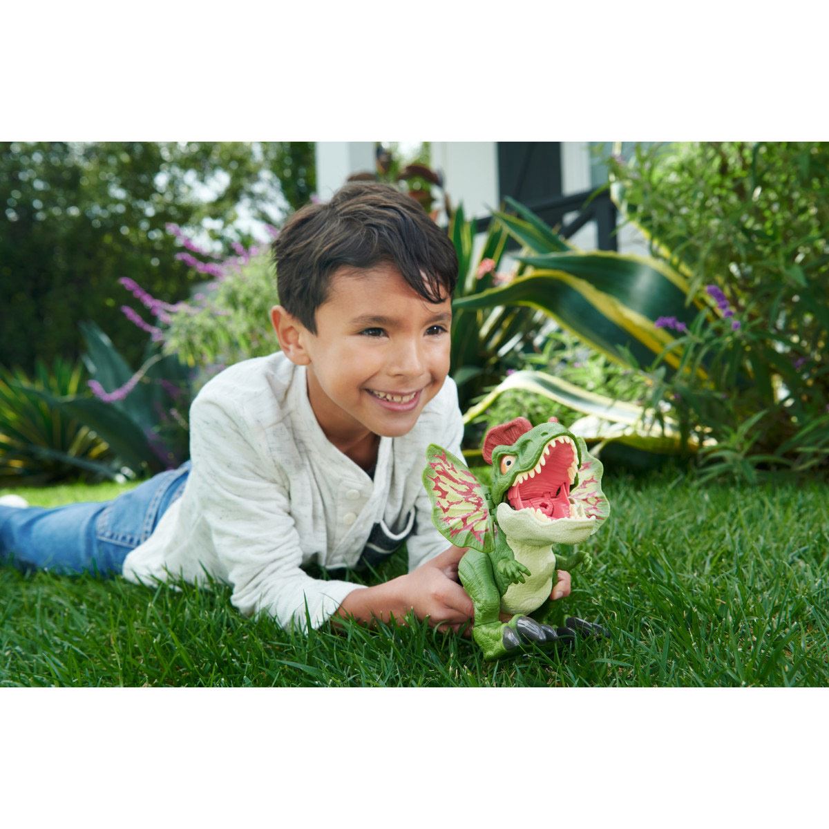 Dinosaurio de Juguete Jurassic World Uncaged Dilophosaurus