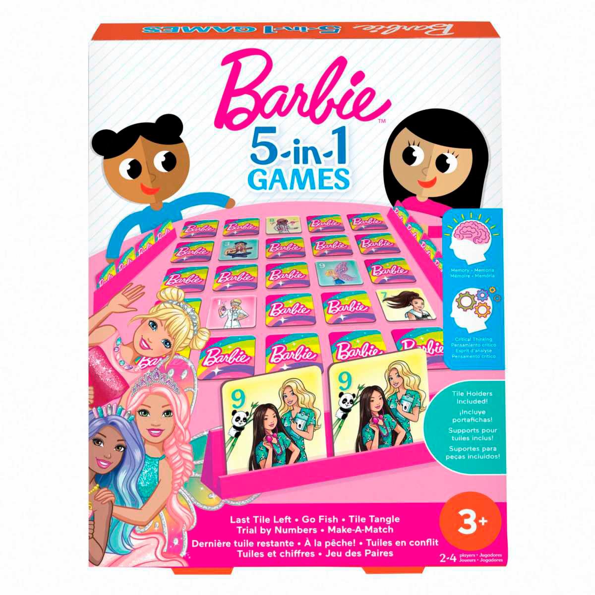 Set de Juegos 5 en 1 Barbie