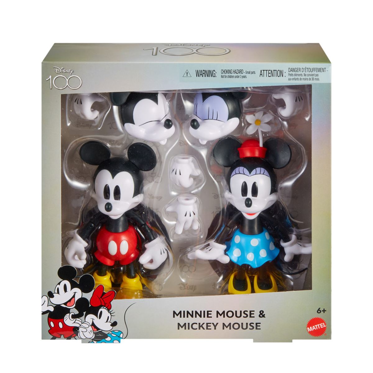 Figuras Mickey y Minnie
