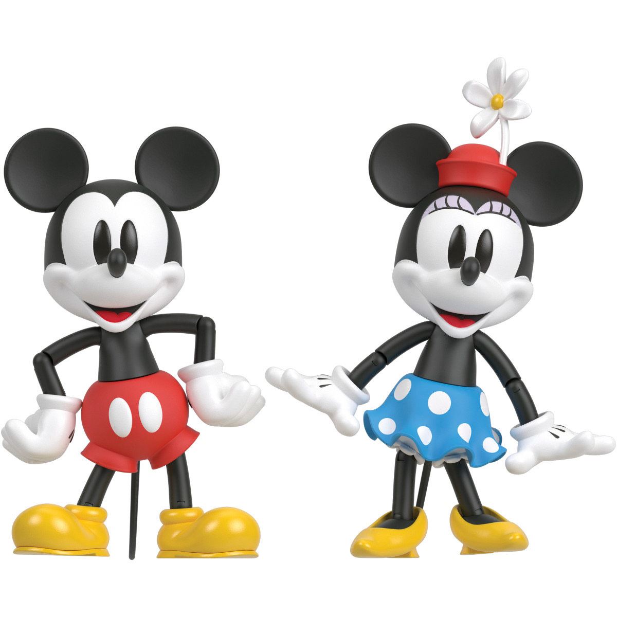 Figuras Mickey y Minnie