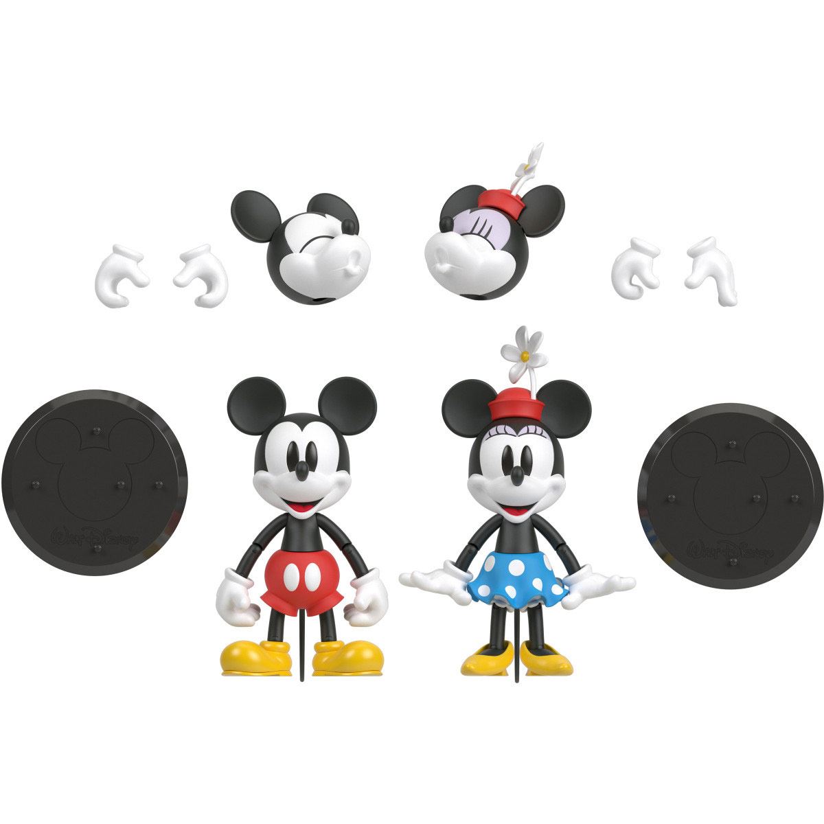 Figuras Mickey y Minnie