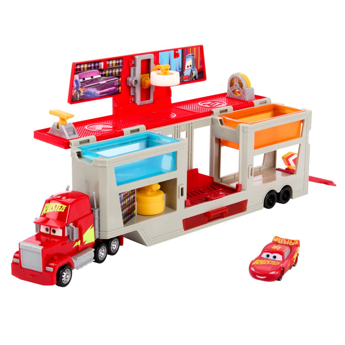 Color Changers - Set de Juego Mack - Cars Disney Pixar
