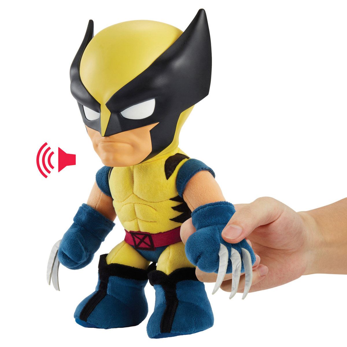 Peluche Marvel Wolverine con Frases