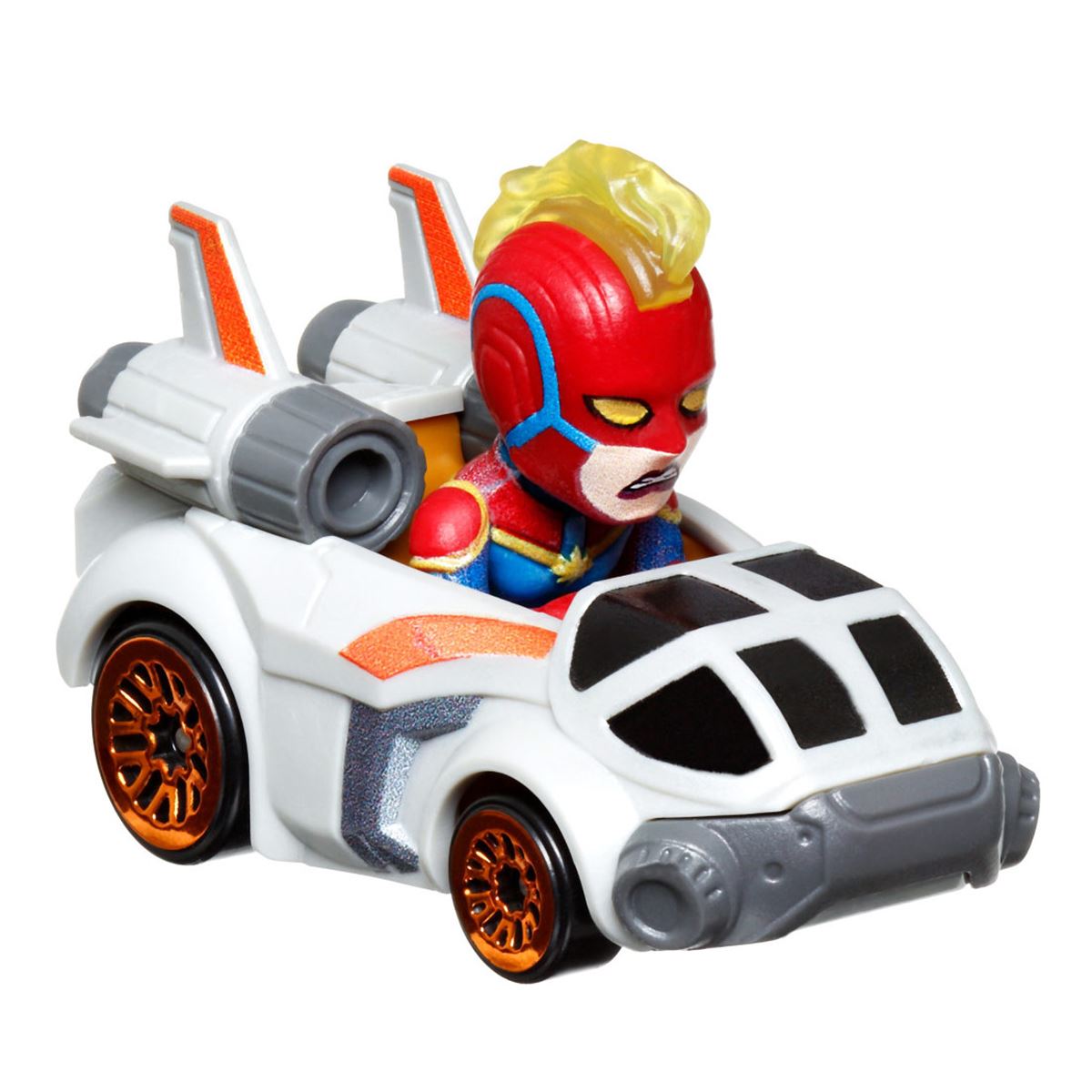 Paquete 5 Carritos Superhéroes de Marvel