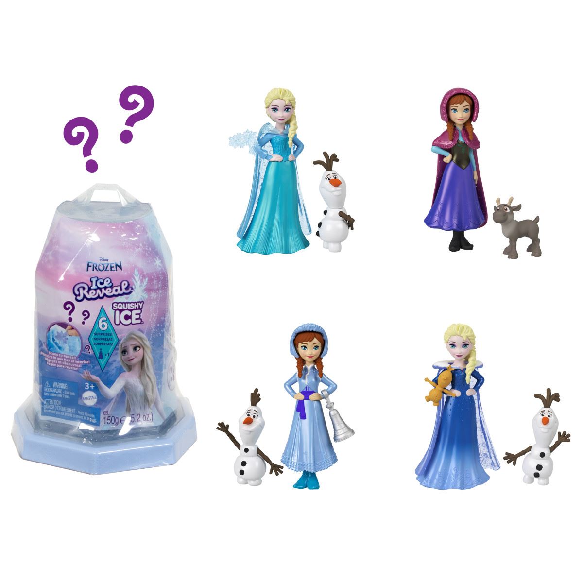 Muñeca Sorpresa - Ice Reveal Hielo Mágico - Disney Frozen