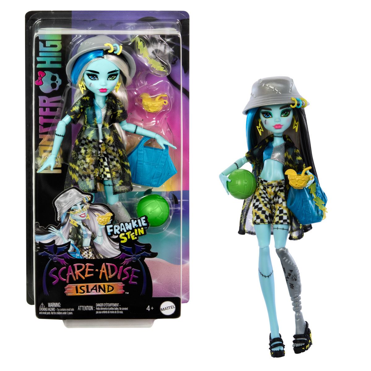 Monster High Muñeca Isla del Terror Frankie