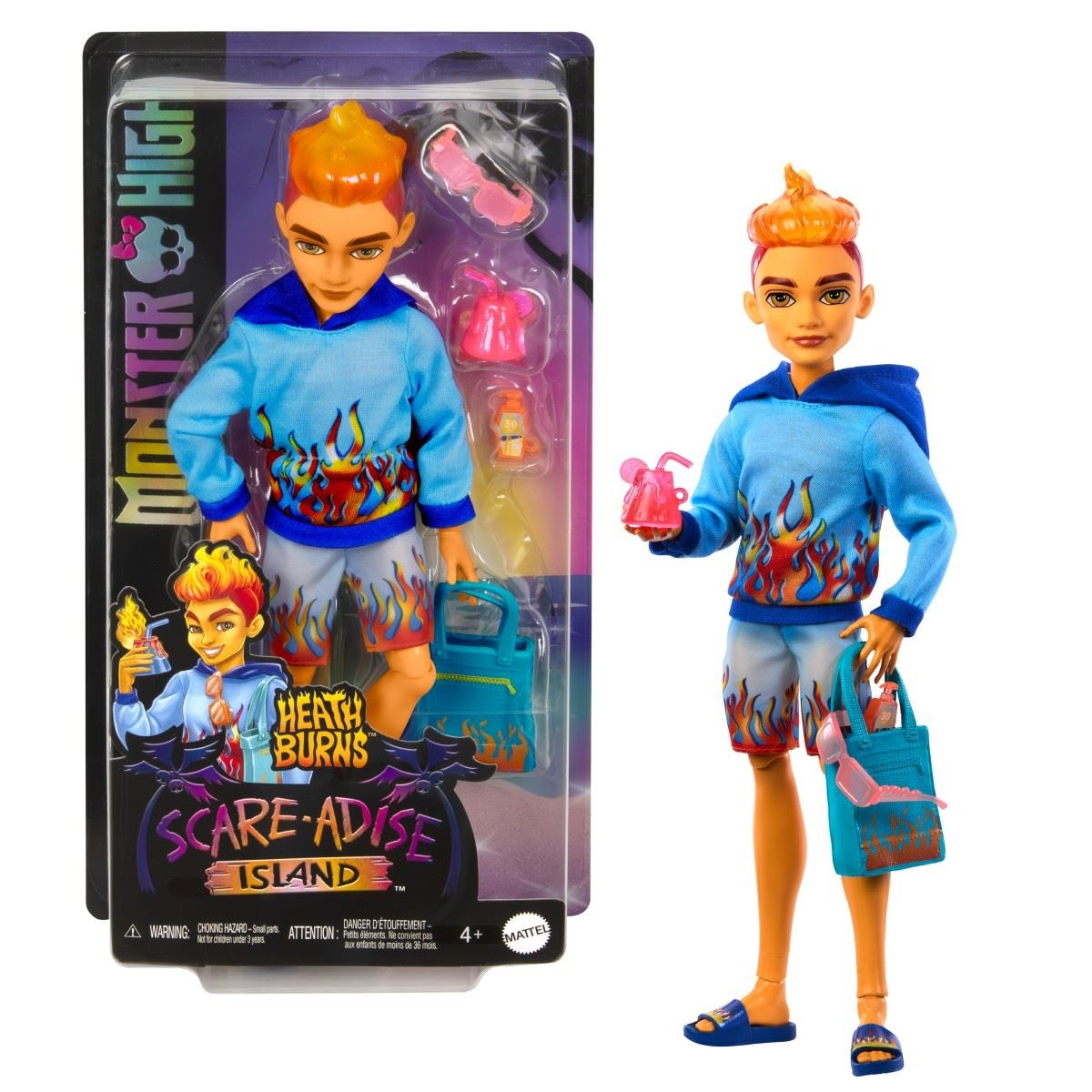 Monster High Muñeca Isla del Terror Heath
