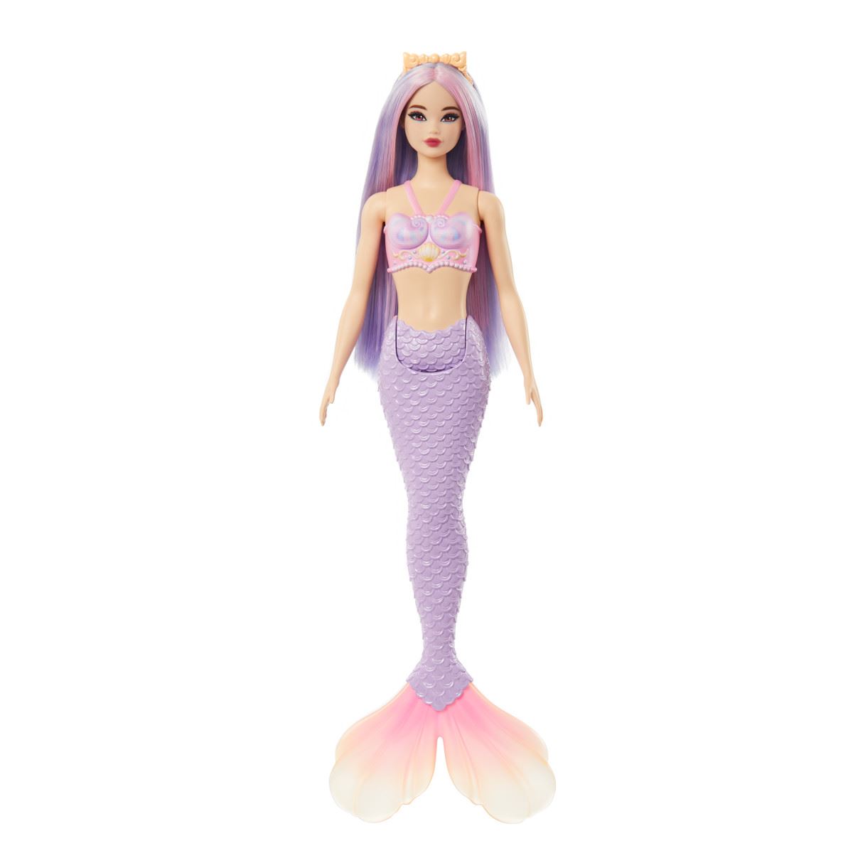 Muñeca Cabello de Colores Edición Sirenas Barbie Fantasía