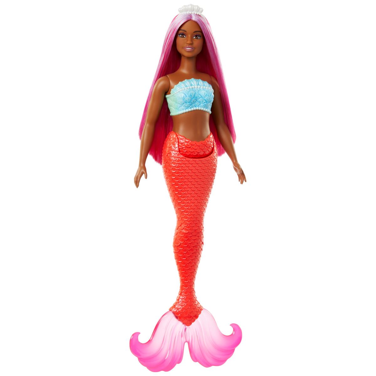 Muñeca Cabello de Colores Edición Sirenas Barbie Fantasía