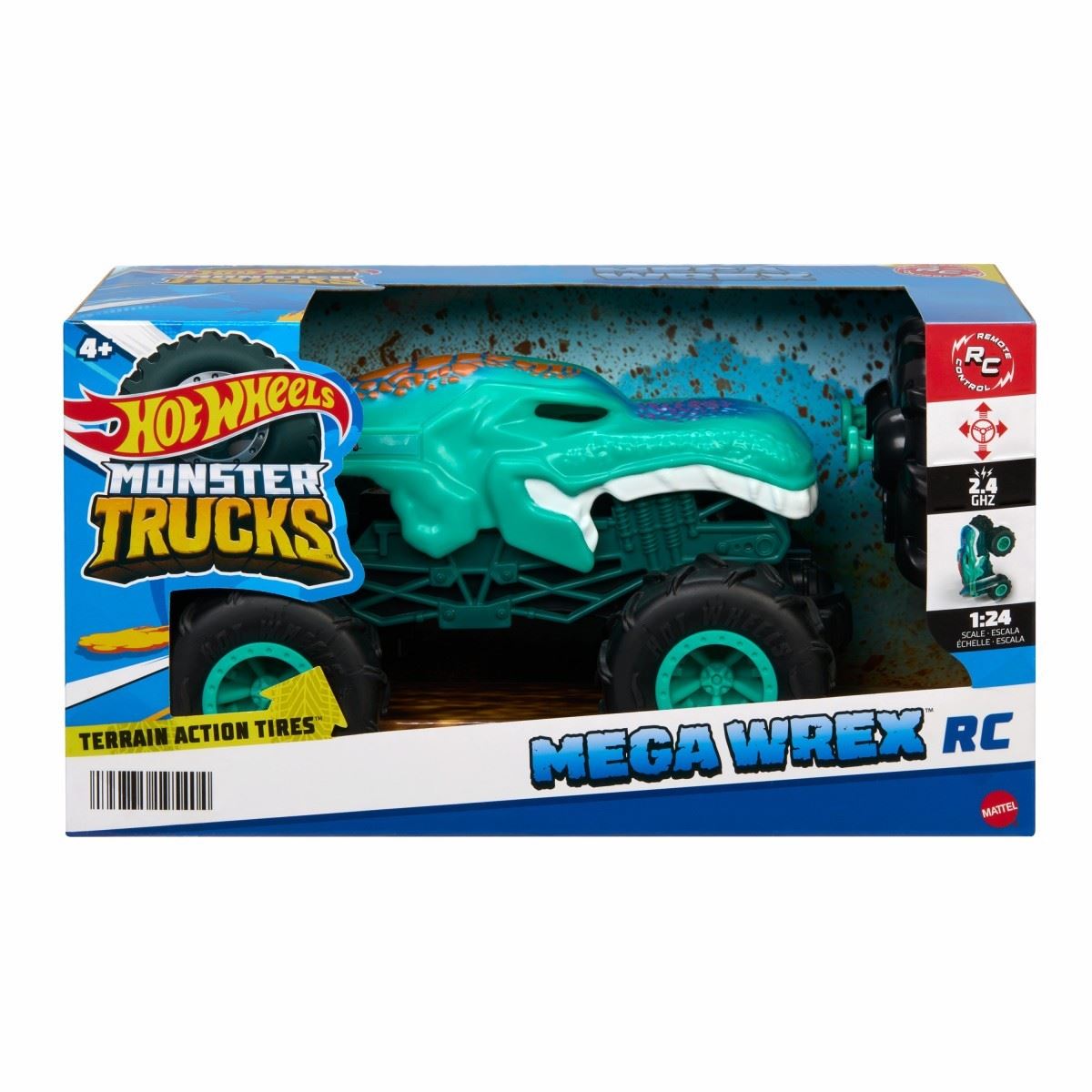 Camión Monstruo Monster Truck Hot Wheels A Control Remoto Hot