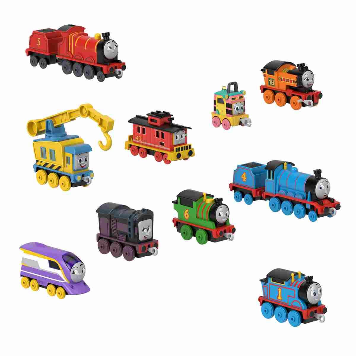 Paquete de 10 Trenes Thomas & Friends