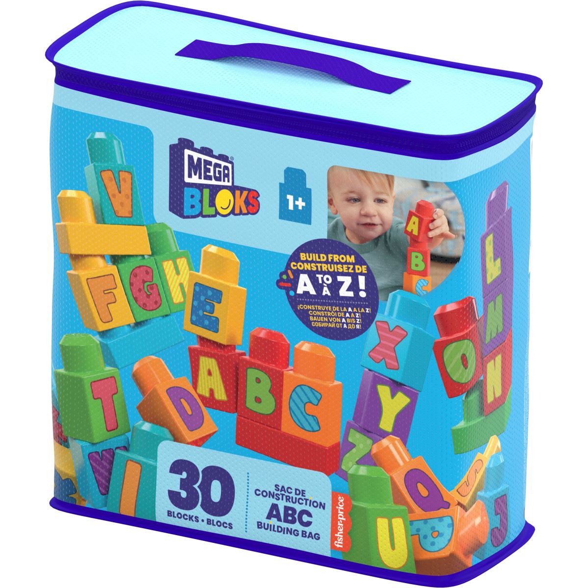 Mega Bloks Juguete de Construcción Bolsa ABC
